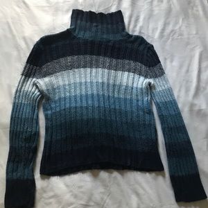 Blue Gradient Sweater